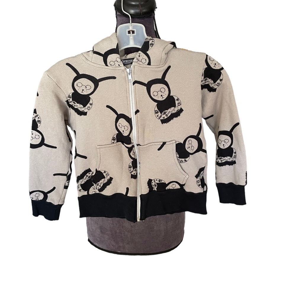 KID PROJENY Unisex Zip Up‎ Hoodie NWOT